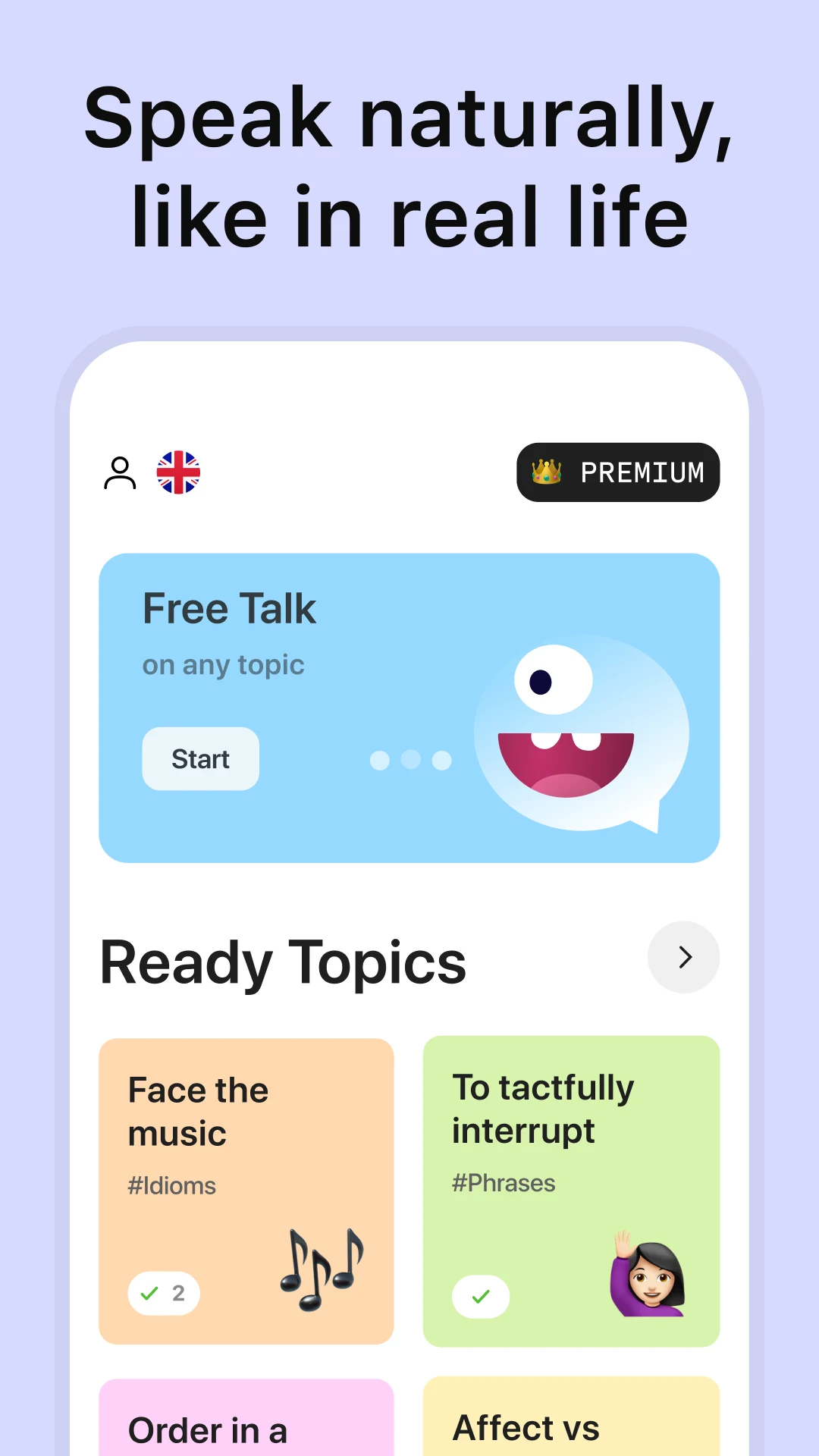 FalaBola AI: Language Tutor screenshot